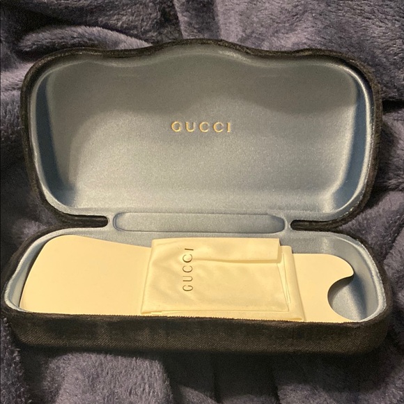 Gucci Geometric Sunglasses GG0956S 001 Black/Green 54mm - Picture 6 of 12